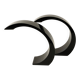 Half Back Moon design lamp
