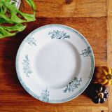 Set of 12 flat plates with slight defects Saint Amand 1932