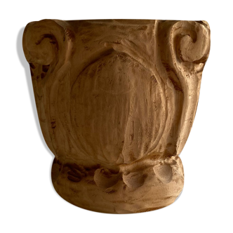 Wooden vase