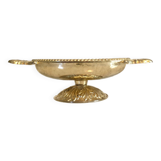 Golden Metal Footed Soap Dish