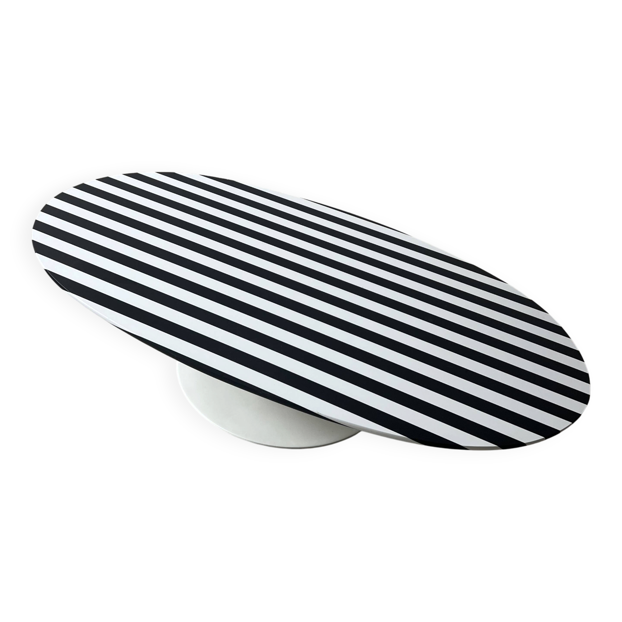Table basse "Surfboard" de Maurice Burke pour Arkana, années 1960.