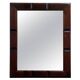 Mid-Century Spanish Wood Wall Mirror– Castilian Style, 1950s