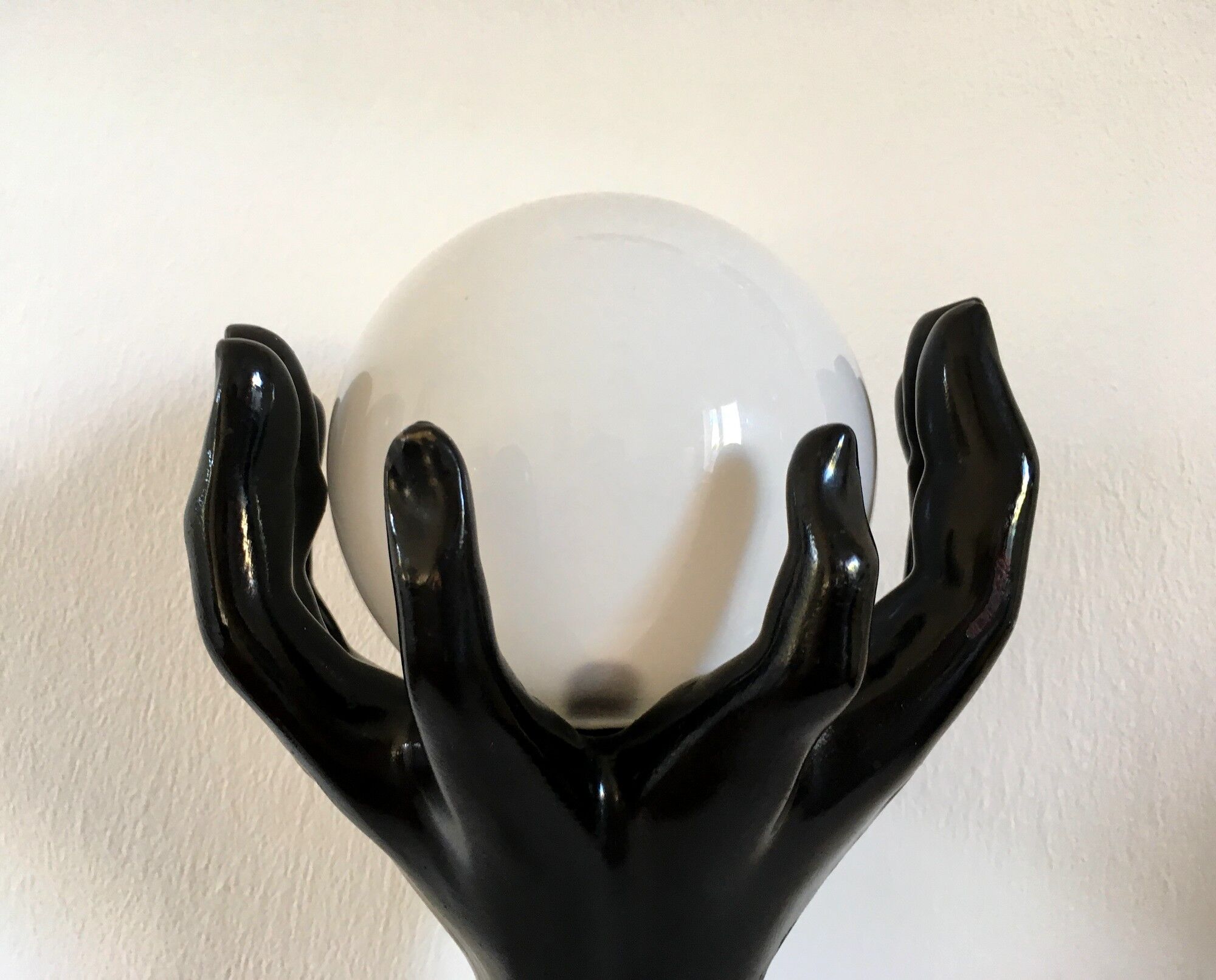 Vintage 70s hand lamp