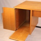 Vintage desk Jacques Hitier 1950