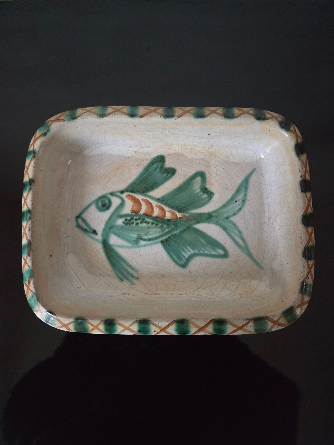 Ceramic plate by Robert Picault