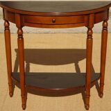Half-moon console with drawer