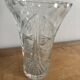Vase en cristal taillé