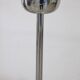 Opaline Glass And Chrome Pendant Light, 1960s