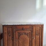Art Deco marble buffet table