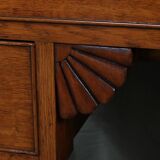 Small Oak Desk, Victorian Period, England – Late 19th Century