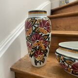 Set of Art Deco vases KG LUNEVILLE