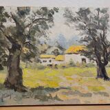 Tableau à l'huile