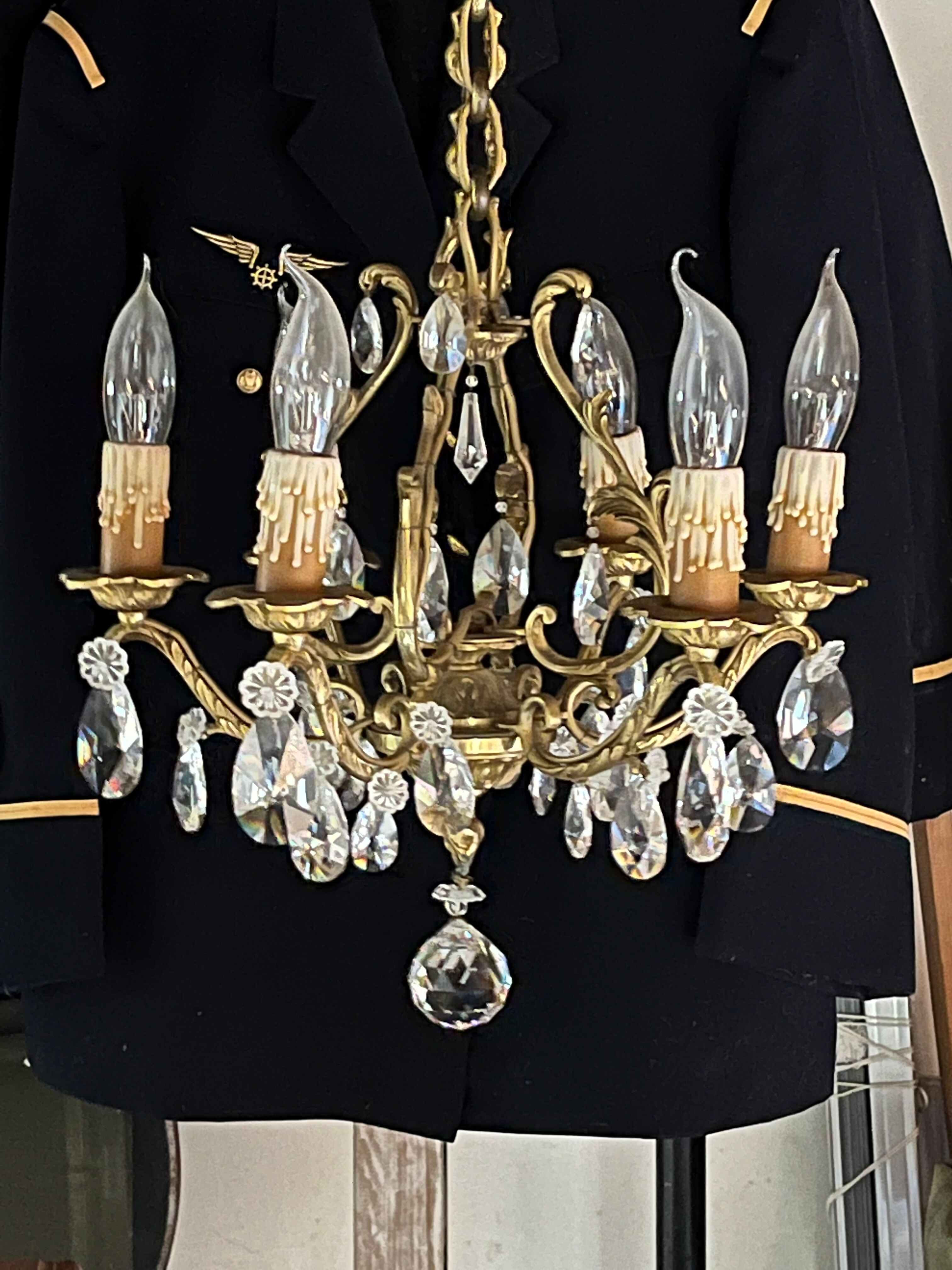 Lustre A Pampille Ancien