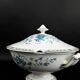 Soupière Haviland Limoges modèle Nankin décor bleu et or