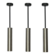 Vintage 1960 pipe suspension. Set of 3.