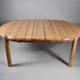 Table de salle à manger conçue par Rainer Daumiller pour Hirtshals. Danemark, années 1970.