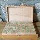 Vilac educational game, Tintin 1992 wooden cubes