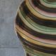 Vintage ceramic plate Hubert Bequet Quaregnon gold - No. 477