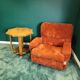 Octagonal Art Deco side table