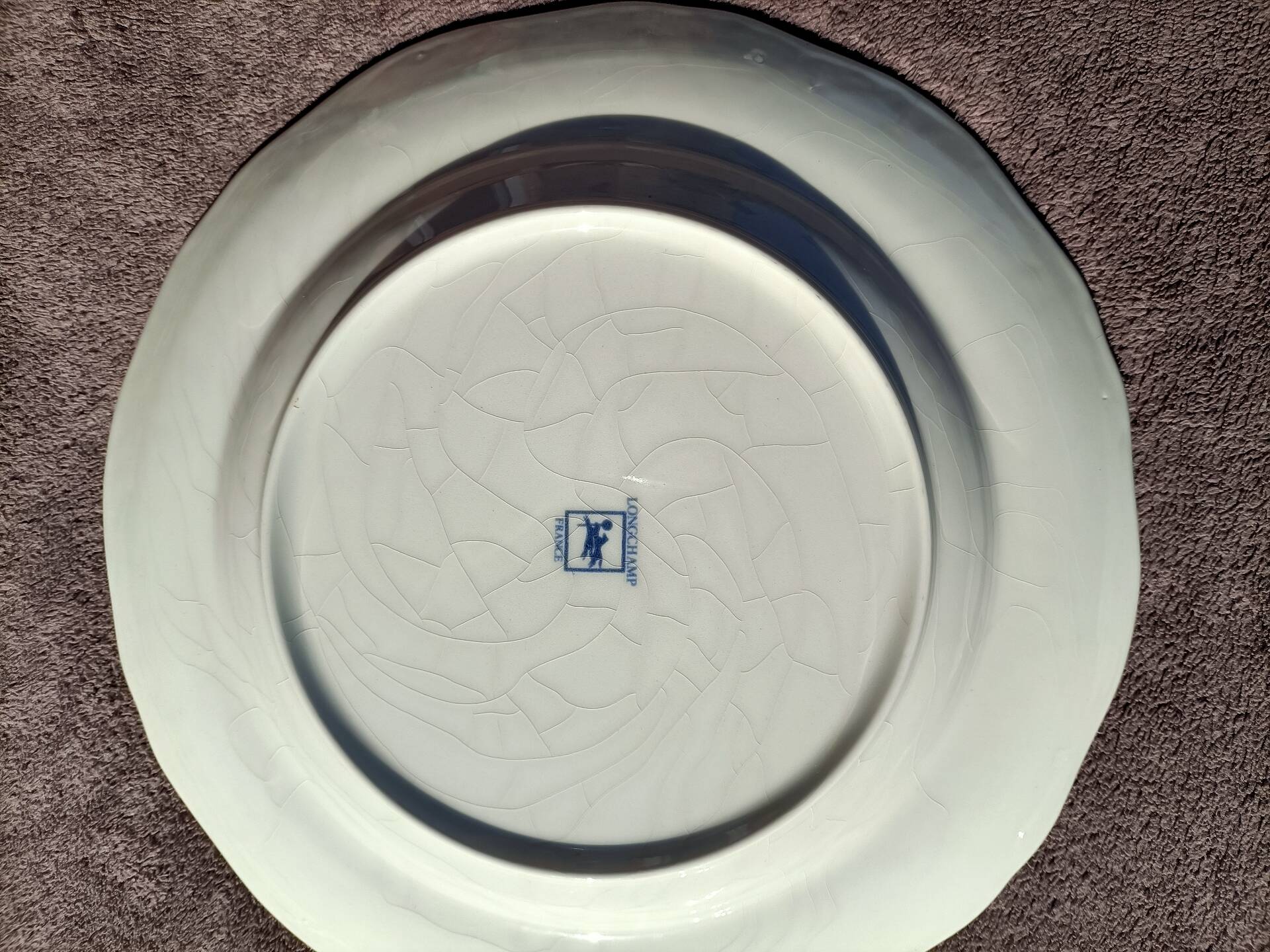 Set of plates x6 Longchamp