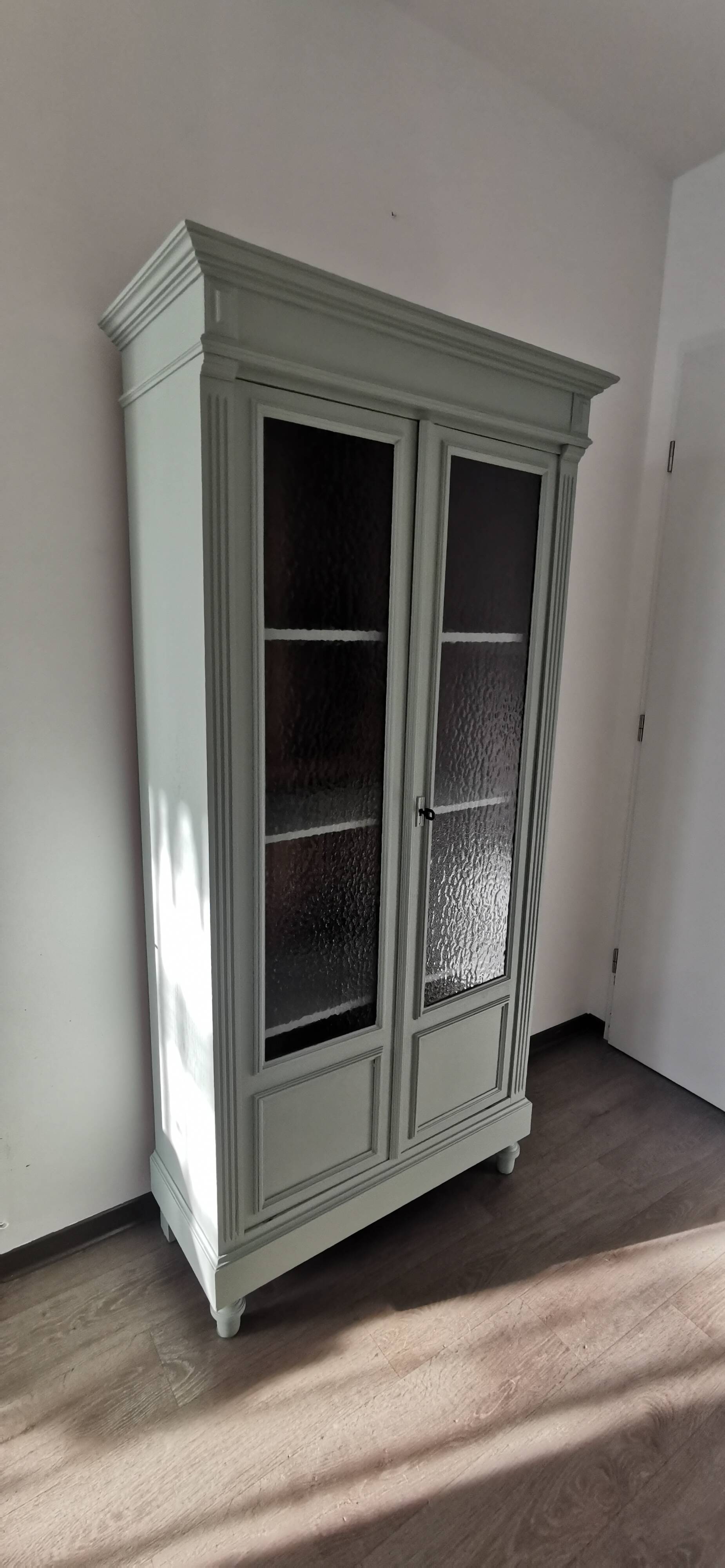 Parisian glass cabinet