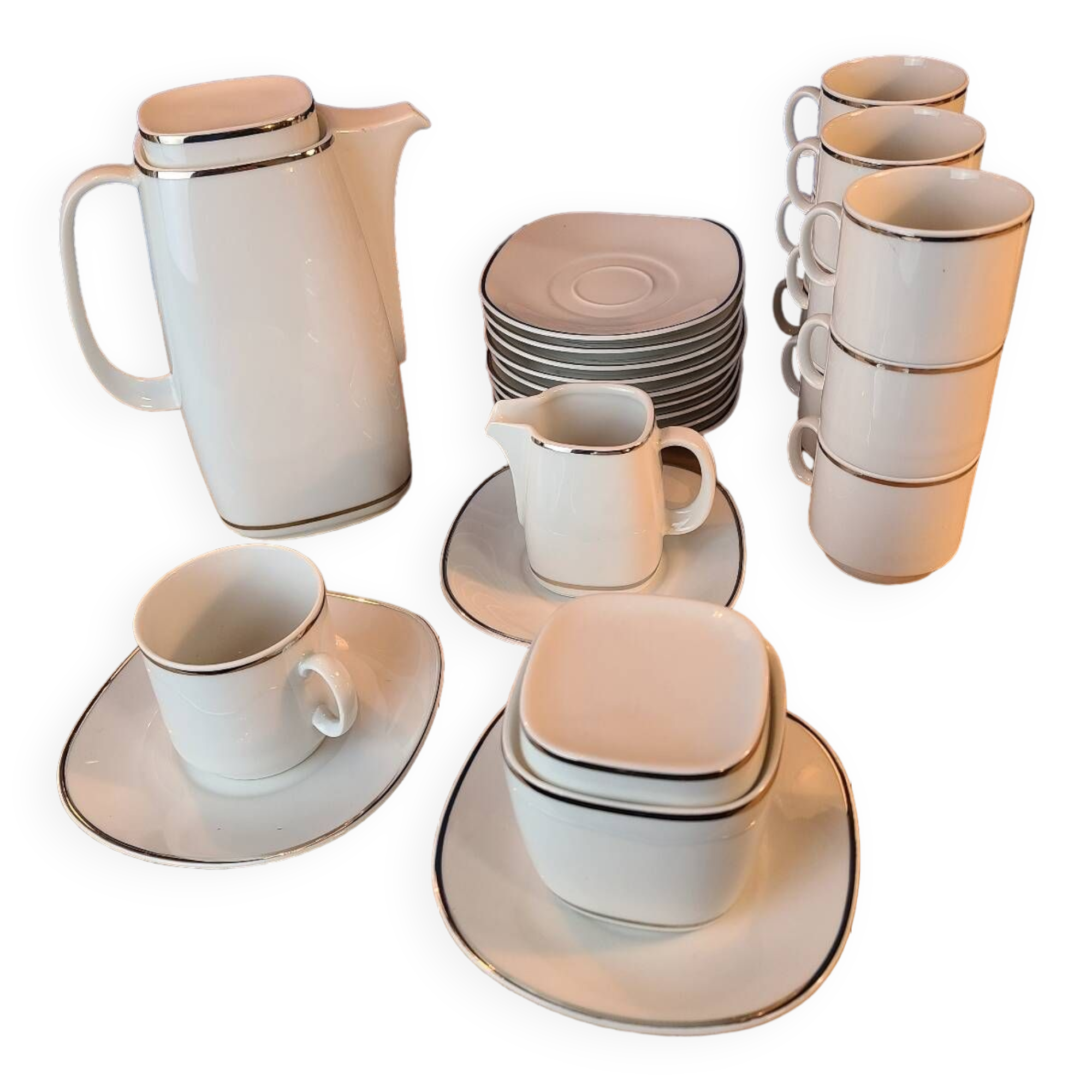 Bavaria Schirnding Complete Porcelain Tea/Coffee Set