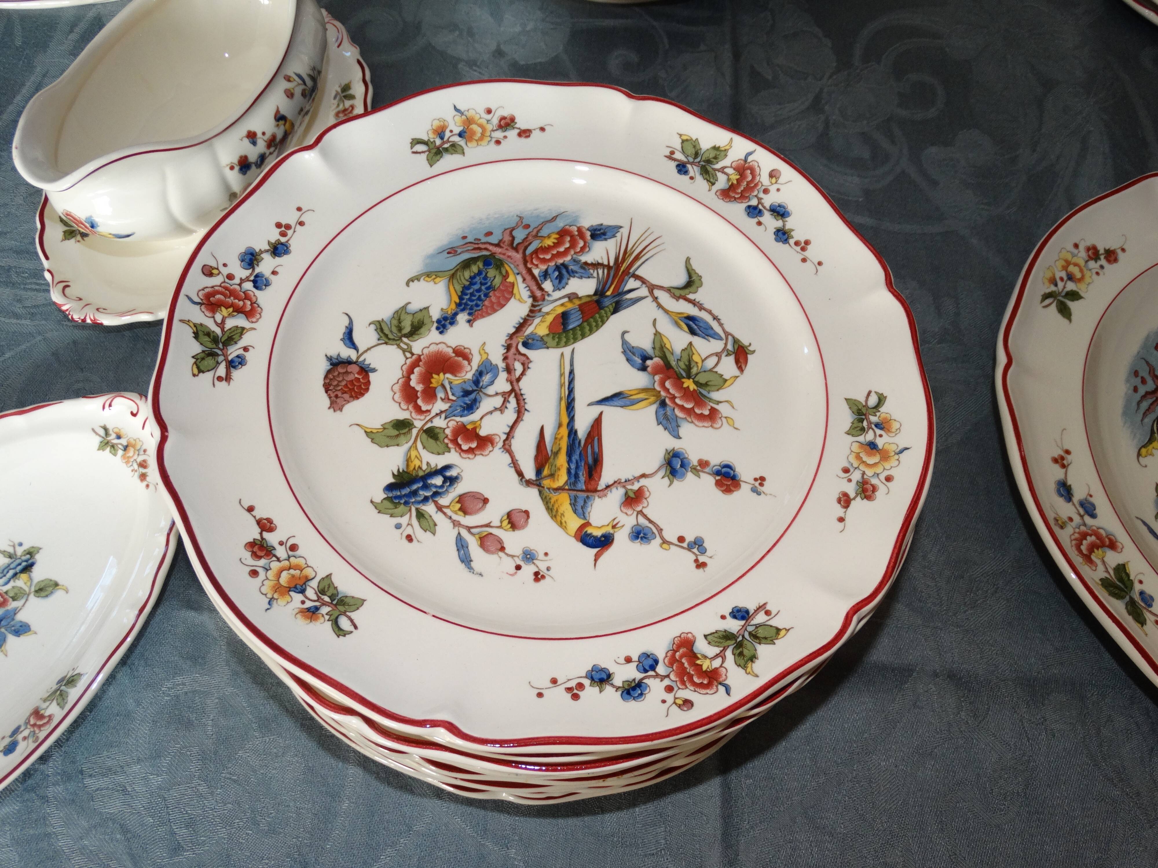 Villeroy & boch tableware, 1950s, phoenix model.