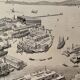 Lot de 2 lithographies sur les ports de 1897