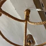 Berthes Glasser 1970 rope chandelier