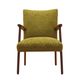 Fauteuil danois vert, années 1960