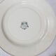 Flat plates 3, Terre de fer, Francis I motif, Salins, France