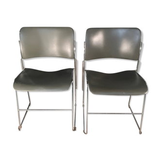 Pair chairs by David Rowland