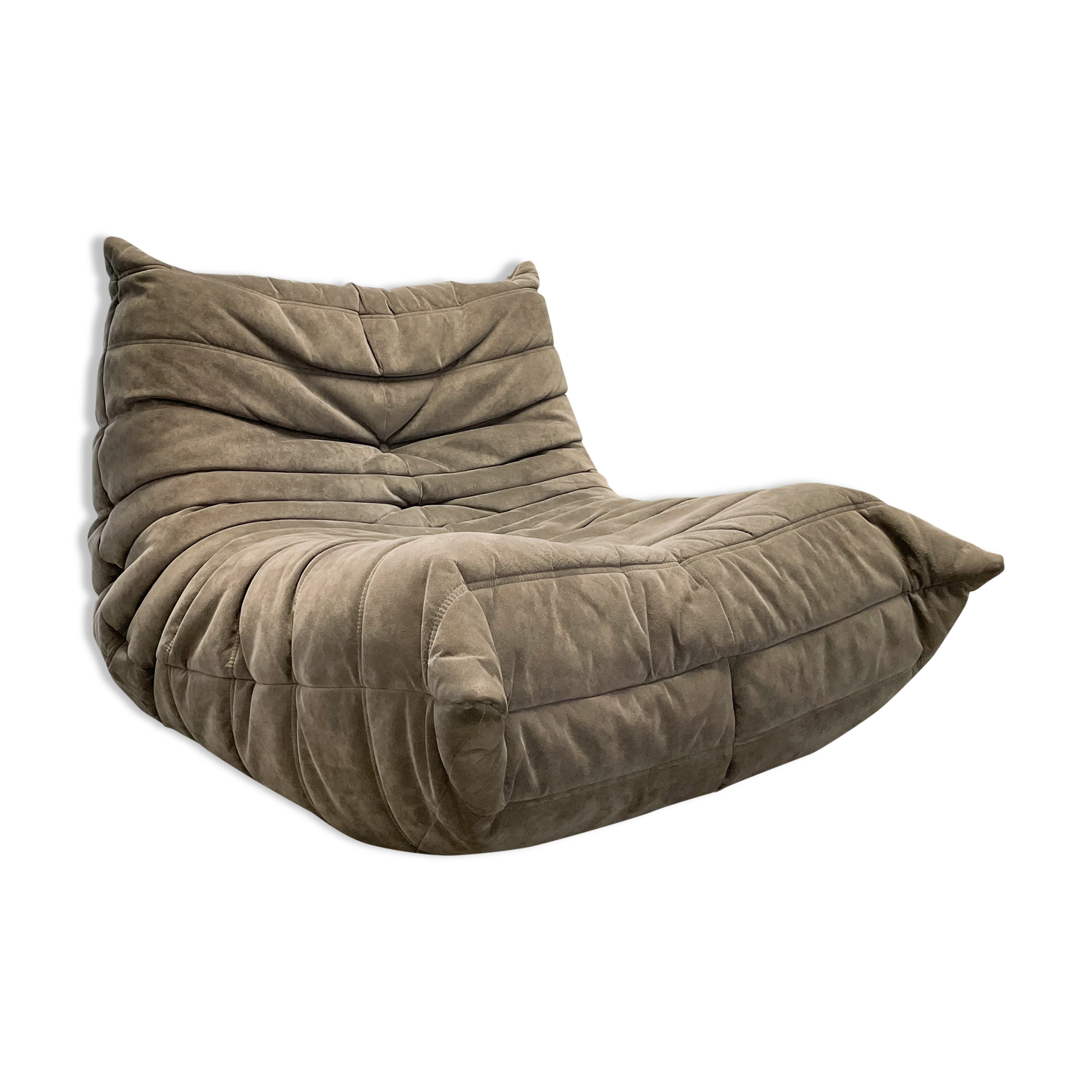 Togo Roset Line Driver in Anthracite Grey Alcantara