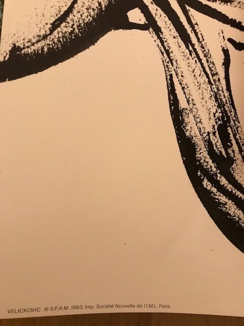 Official poster of the 1983 Roland Garros tournament