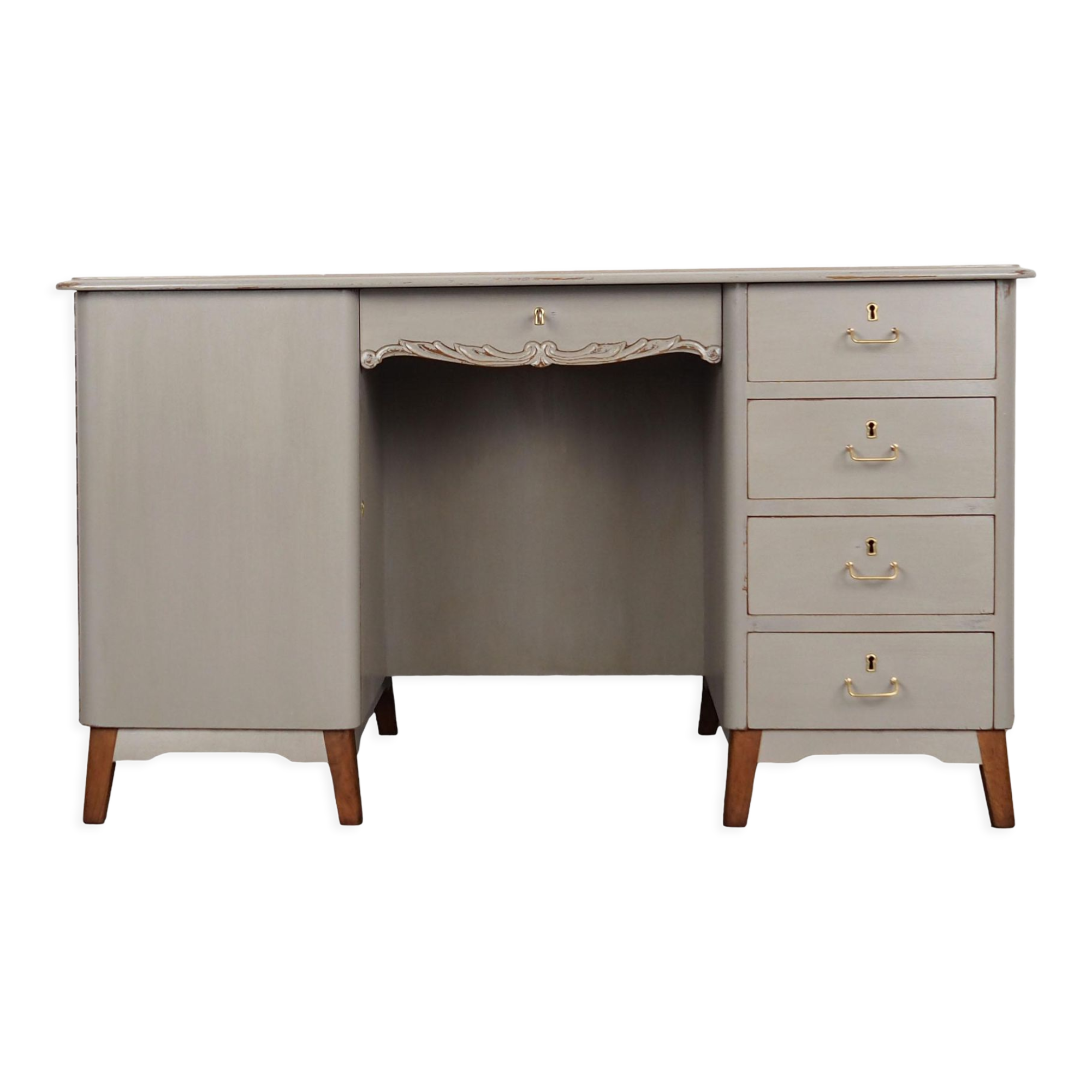 Oak desk, Danish design, 1960s, production: Denmark