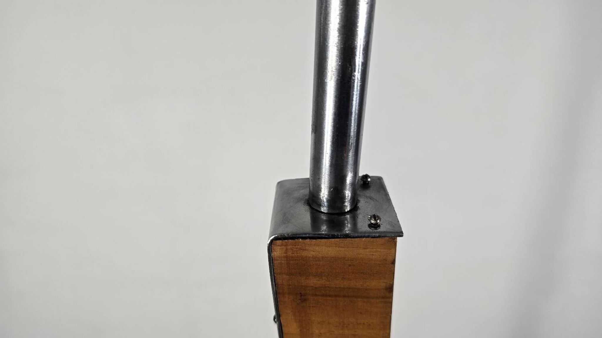 Art Deco Floor Lamp in Wood
