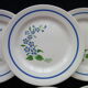 Set of 6 hollow plates in Niderviller faience, model Kate