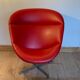 Fauteuil Egg vintage Rohé Noordwolde, années 1960