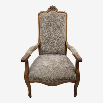 Voltaire armchair in fabric