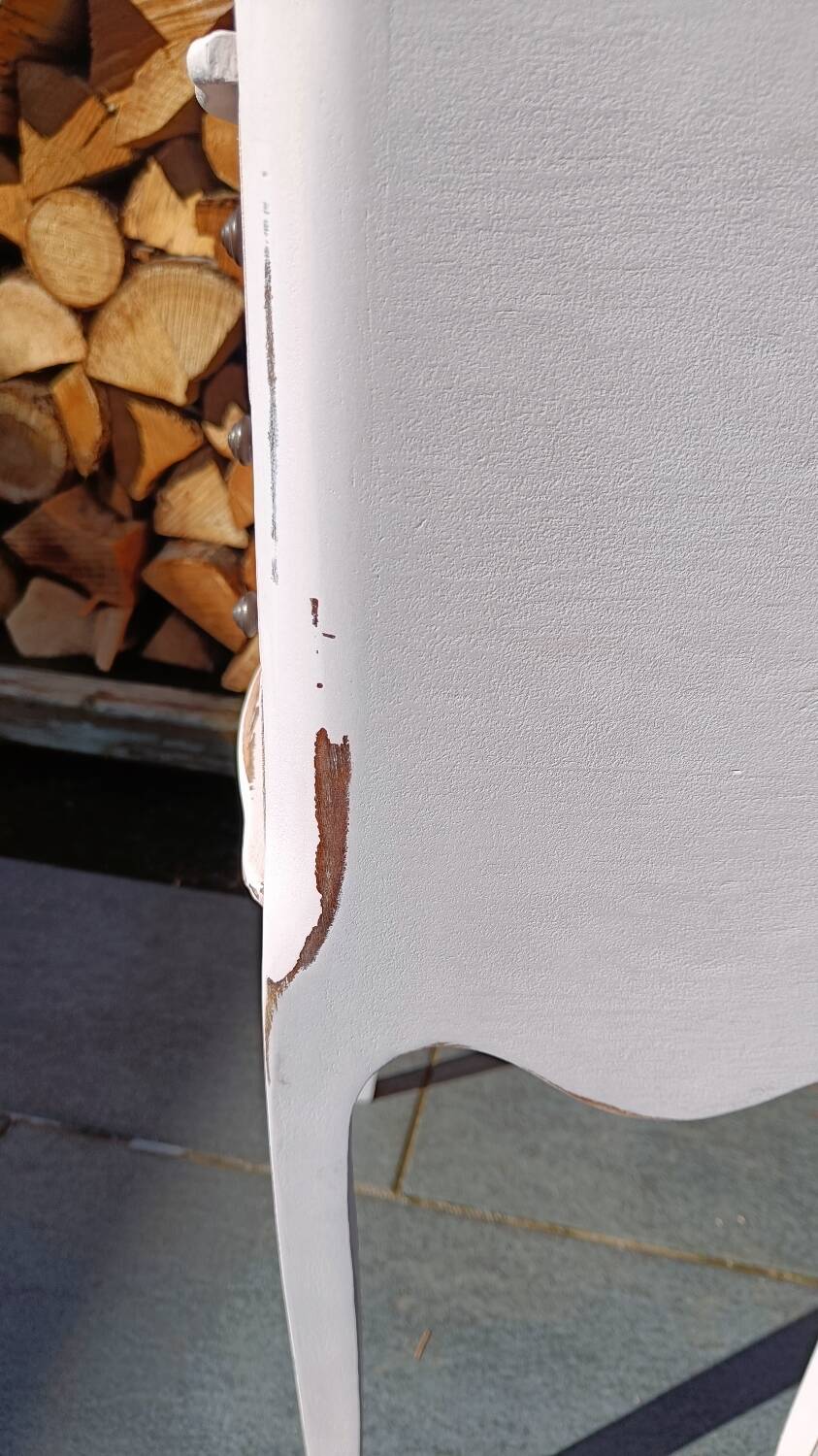 Petite commode/ chevet vintage patinée