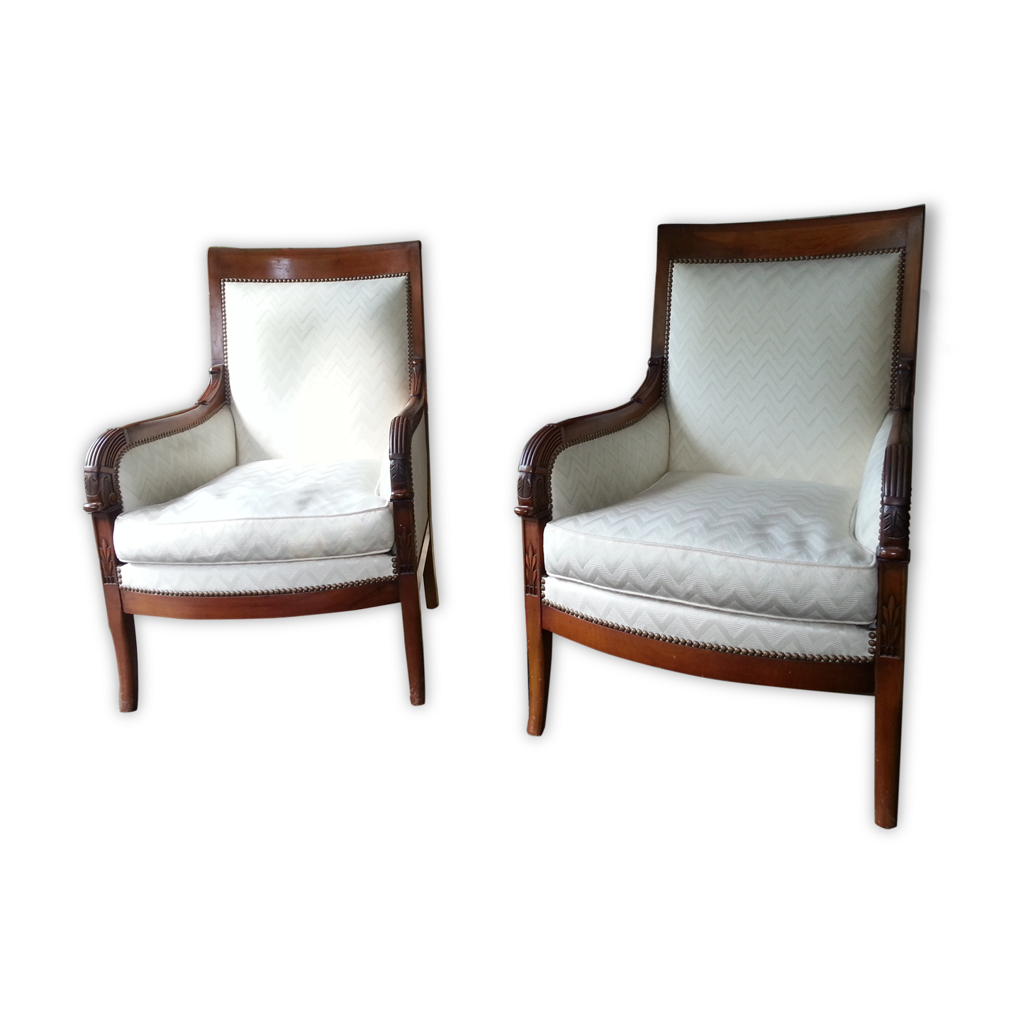 Pair of armchairs Gilles Nouailhac