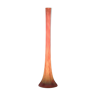 Vase soliflore en verre marbré Daum