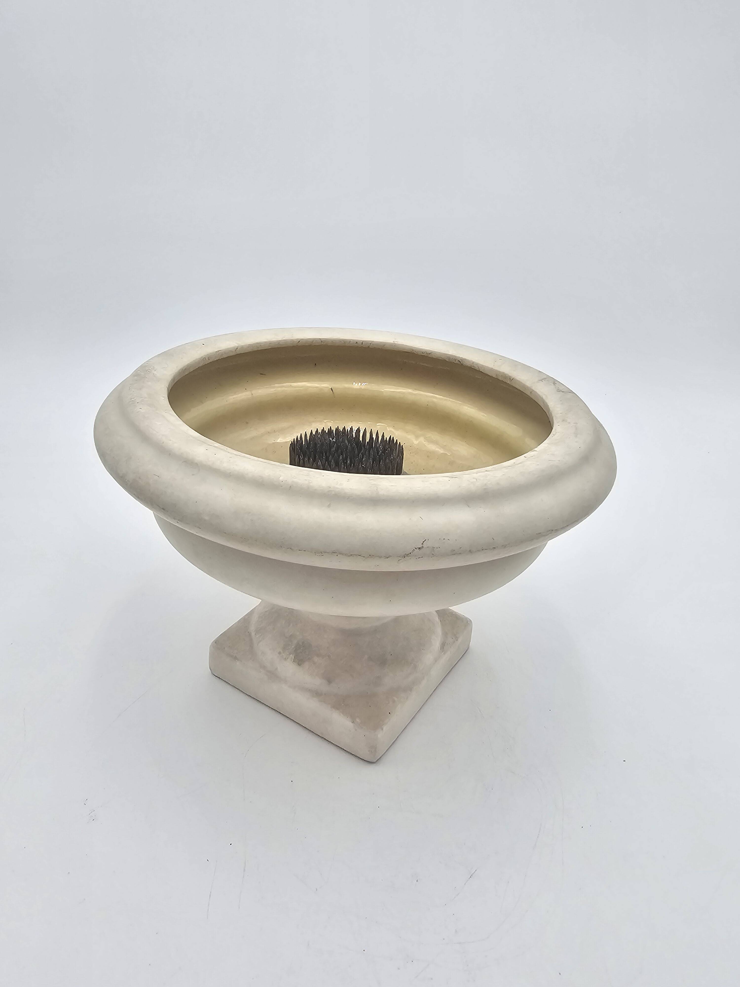 Stone footed cup