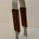 Scandinavian ice bucket in MCM Denmark teak and its ice claws
