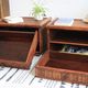 Tables de chevet Maugrion en rotin