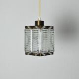 Swedish Crystal Ceiling Light designed by Wiktor Berndt for Flygsfors