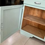 Vintage mint green buffet