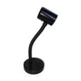 Lampe de bureau noire fabriquée en RDA