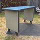 Modernist industrial and vintage console table in Stafor brand metal