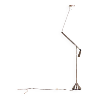 Grand lampadaire Italien « Zelig Terra » en Acier par Walter Monici pour Lumina 1980.